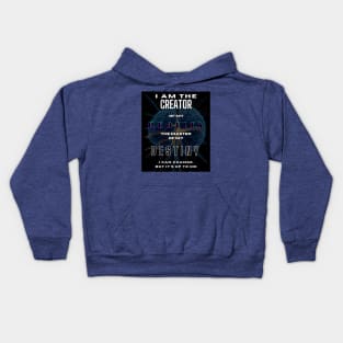 I Am The Creator of My Reality Manifesting Kids Hoodie